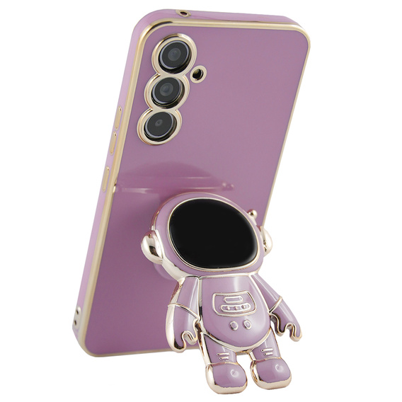 Obal na mobil pre Samsung Galaxy A54 5G, Astronaut, fialové