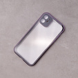 Puzdro pre iPhone 11, Magnetic Dual Glass, fialové