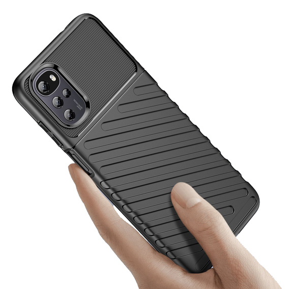 Obal na mobil pre Motorola Moto G22, Thunder, čierne