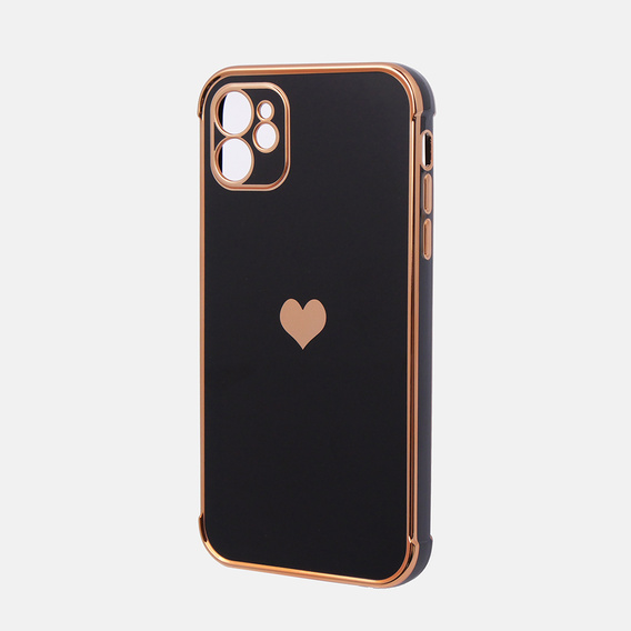 Obal na mobil pre Apple iPhone 11, Electro heart, čierne