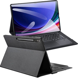 Puzdro s klávesnicou pre Samsung Galaxy Tab S8 Ultra / S9 Ultra / S10 Ultra, Dux Ducis DK Series, čierne