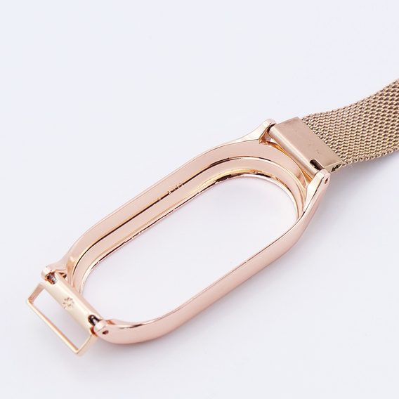 Oceľový milánsky náramok pre Xiaomi Smart Band 10 / 9 / 8