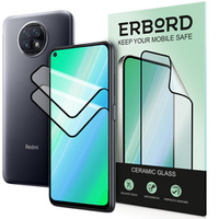 2x Hybridné sklo ERBORD Ceramic pre Xiaomi Redmi Note 9T 5G