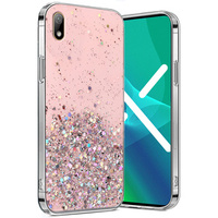 Obal na mobil pre Huawei Y5 2019, Glittery, ružové