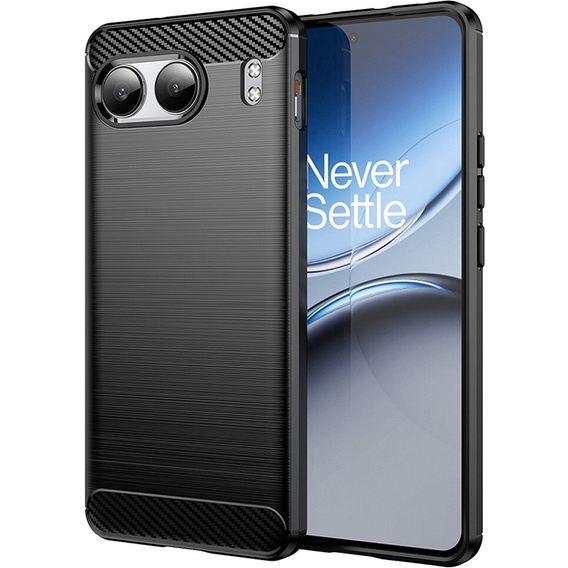 Obal na mobil pre OnePlus Nord 4, Carbon, čierne