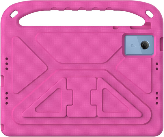 Detské puzdro pre Lenovo Tab M11, detské puzdro s rukoväťou, čierne