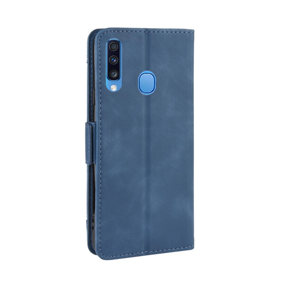 Klapkové puzdro pre Samsung Galaxy A20s, Card Slot, tmavomodré