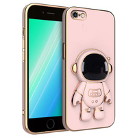 Obal na mobil pre iPhone 6 / 6s, Astronaut, ružové rose gold