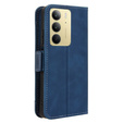 Klapkové puzdro pre Realme 14X / Realme C75, Card Slot, tmavomodré