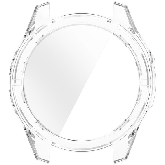Puzdro 2v1 + tvrdené sklo pre Garmin Fenix 8 51mm, priehľadné