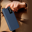 Flipové puzdro pre Samsung Galaxy A56 5G, Smart View Wallet, modré
