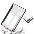 Puzdro pre Samsung Galaxy Tab S9 FE+ Plus, Smartcase Hybrid, so slotom na stylus, čierne