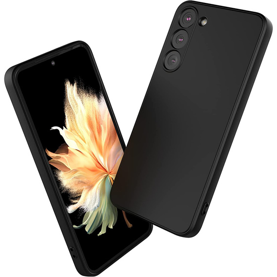 Obal na mobil pre Samsung Galaxy S23 5G, Silicone Lite, čierne