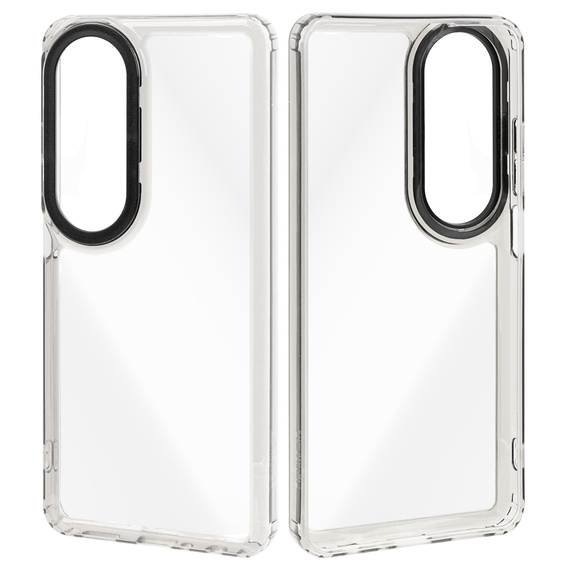 Obal na mobil pre Oppo A60, Fusion Hybrid, priehľadné