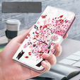 Klapkové puzdro pre Oppo A17, Wallet Light Spots Decor, tree, biele