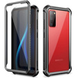 Obal na mobil pre Samsung Galaxy S20 FE, Dexnor Full Body Rugged, transparentné / čierne