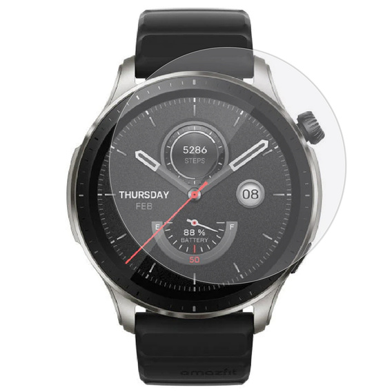3x ERBORD Hydrogélová fólia pre Amazfit GTR 4