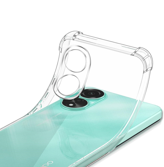 Obal na mobil pre Oppo A78 4G, Dropproof, priehľadné