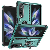 Pancierované obal na mobil pre Samsung Galaxy Z Fold 4 5G, Nox Case Ring, zelený