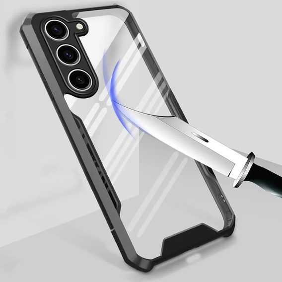 Obal na mobil pre Samsung Galaxy S24 FE, AntiDrop Hybrid, čierne
