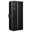 Klapkové puzdro pre TCL 40 NxtPaper, Crazy Horse Wallet, čierne