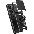 Obal na mobil pre Realme GT 6 / 6T, CamShield Slide, čierne