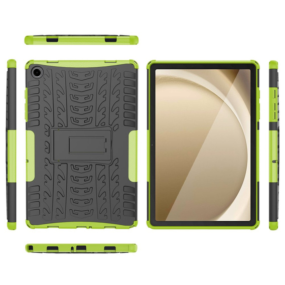 Obal na mobil pre Samsung Galaxy Tab A9+, Tire Armor, zelený