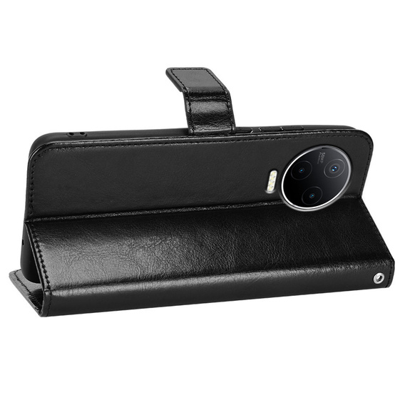 Klapkové puzdro pre Infinix Note 12 2023, Wallet, čierne