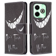Klapkové puzdro pre Infinix Hot 40i, Wallet, Don't Touch My Phone čierne