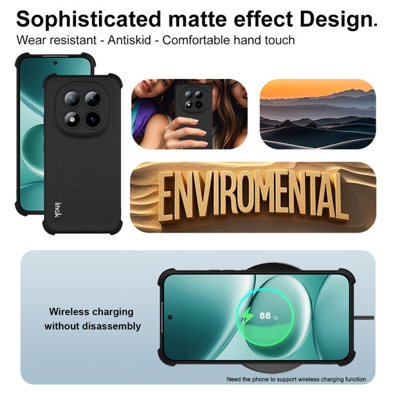 Puzdro IMAK Dropproof pre Xiaomi Redmi Note 15 Pro Plus 5G / Poco M8 Pro 5G