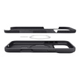 Spigen puzdro pre iPhone 17 Pro Max, Silicone Fit MagSafe, čierne