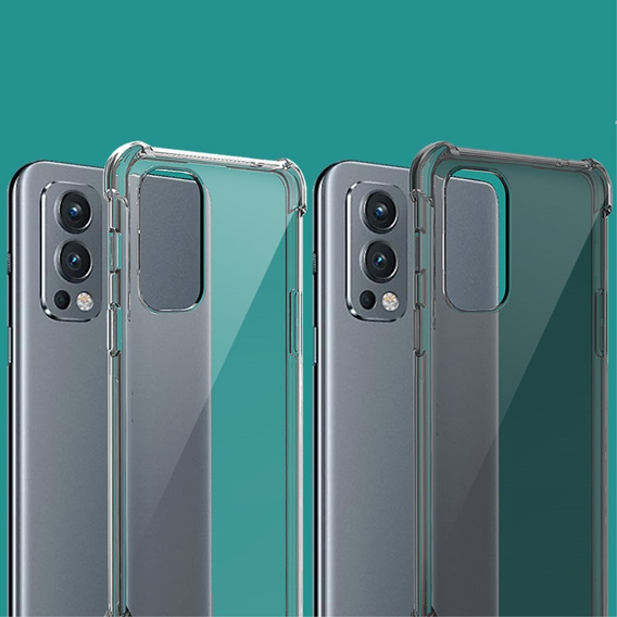 IMAK Obal na mobil pre OnePlus Nord 2 5G, Dropproof, priehľadné