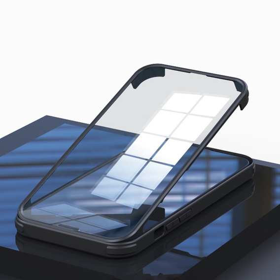 Obal na mobil pre iPhone 14, ERBORD Guardian, tmavomodré