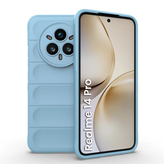 Obal na mobil pre Realme 14 Pro 5G, Gaming Shockproof, modré