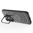 Puzdro pre Samsung Galaxy S25, Ripple Kickstand, pre MagSafe, čierne