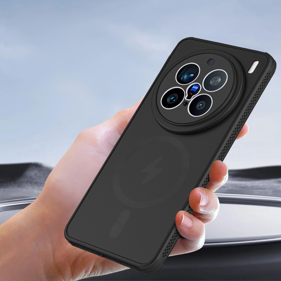 Puzdro pre Vivo X200 Pro 5G, MagSafe, čierne