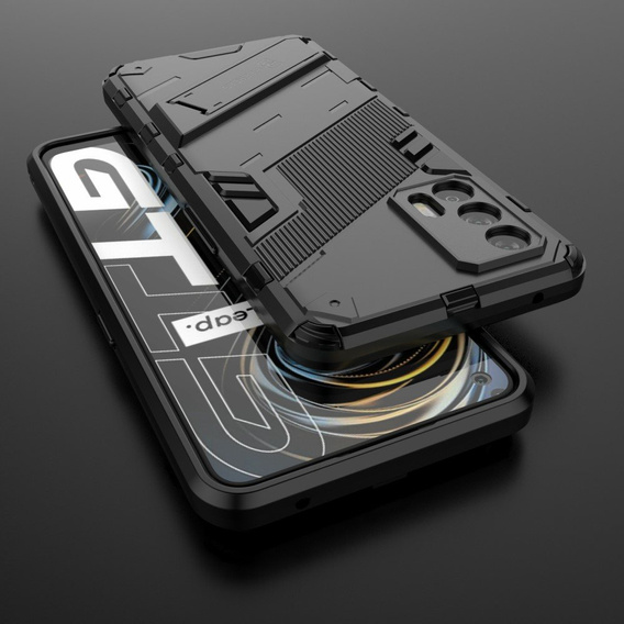 Puzdro pre Realme GT 5G, Military kickstand, modré