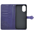 Klapkové puzdro pre Oppo A38 4G / Oppo A18 4G, Mandala, fialové