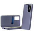 Flipové puzdro pre Samsung Galaxy S25 Edge, Smart View Wallet, fialové