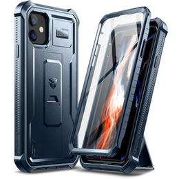 Obrnené puzdro pre iPhone 11, Dexnor Full Body, tmavomodré
