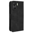 Klapkové puzdro pre Xiaomi Redmi 13C / Poco C65, Card Slot, čierne