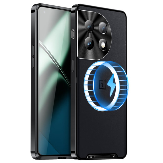 Ochranné puzdro na fotoaparát pre OnePlus 11 5G, CamShield MagSafe, transparentné / čierne