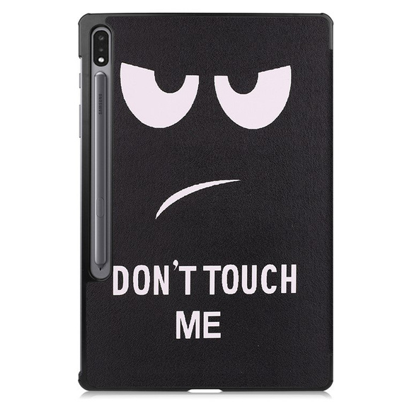 Puzdro pre Samsung Galaxy Tab S9 Plus, Smartcase, don't touch me