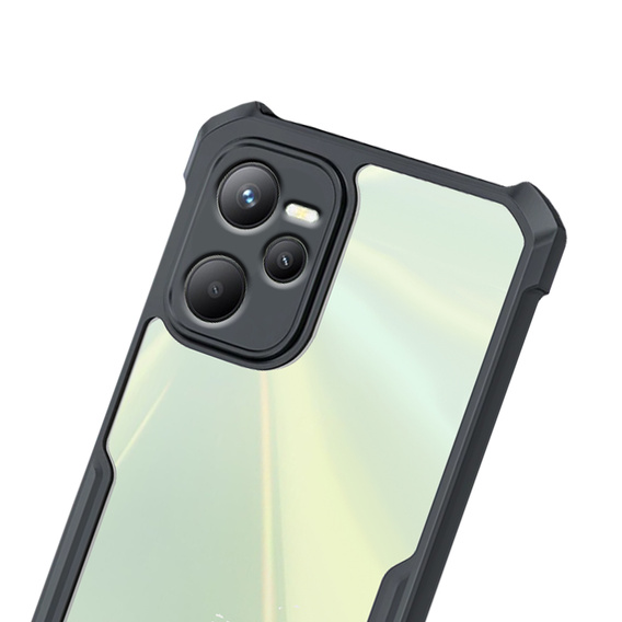 Obal na mobil pre Realme C35, AntiDrop Hybrid, čierne
