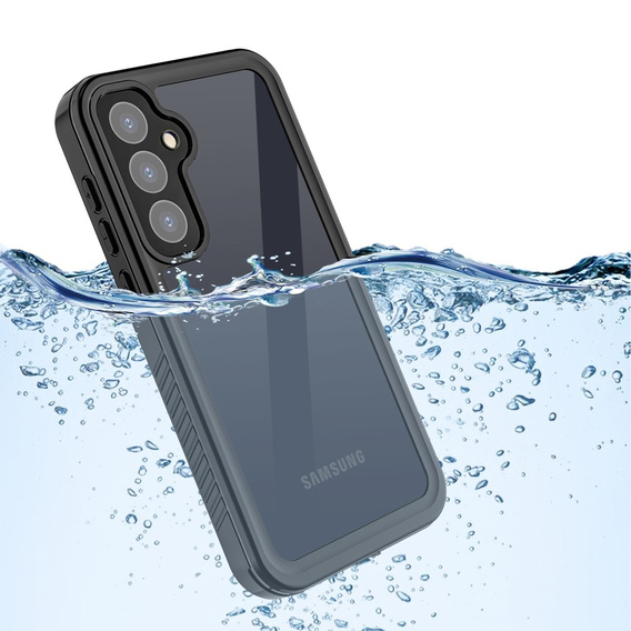 Vodotesné puzdro IP68 pre Samsung Galaxy A55 5G, Redpepper, čierne