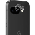 Tvrdené sklo na fotoaparát pre Google Pixel 9A, priehľadné