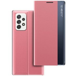 Flipové puzdro pre Samsung Galaxy A32 5G, Side View, ružové