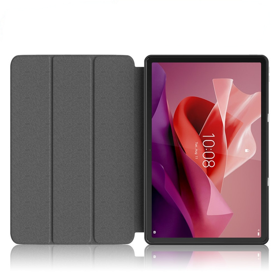 Puzdro pre Lenovo Tab P12, Smartcase s priestorom pre stylus, čierne