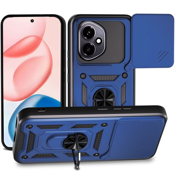 Obal na mobil pre Honor 400 5G, CamShield Slide, modré