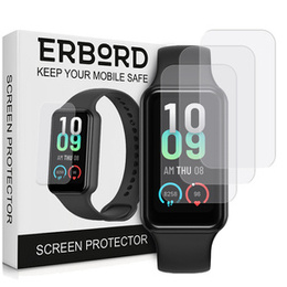 3x ERBORD Hydrogélová fólia pre Amazfit Band 7